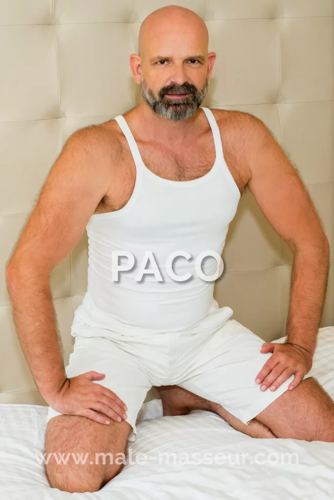 Male masseur Sitges Paco