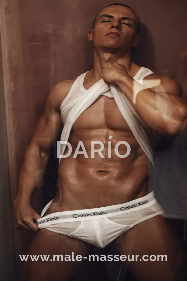 Dario gay massage Madrid muscle