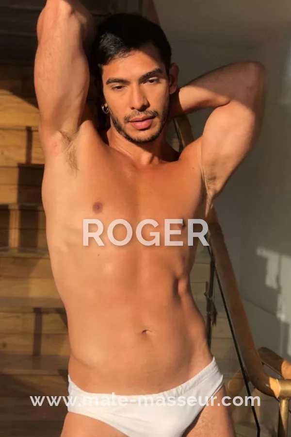 Roger sexy uncut massage Barcelona