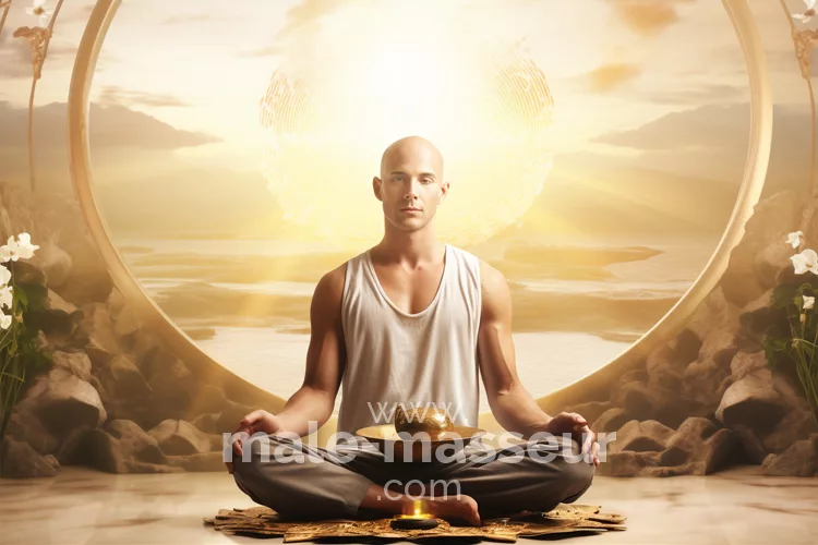 Tantric massage session promoting relaxation and full body awareness in Barcelona