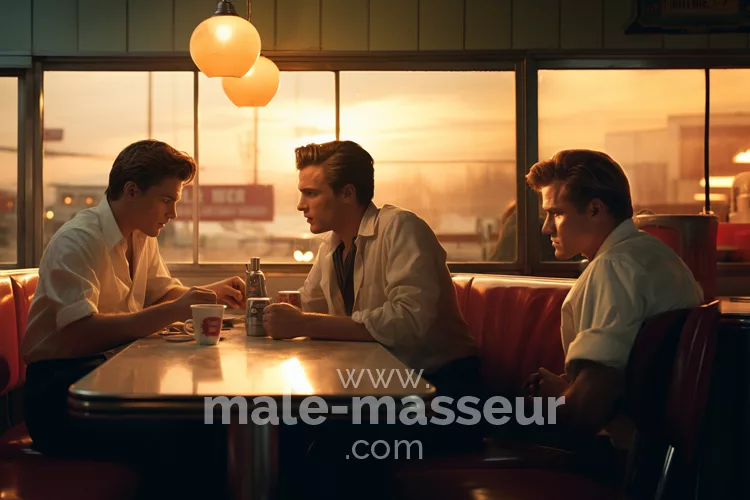 straight men massage