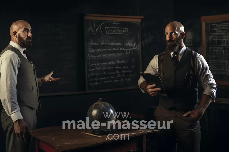 Gay fetish massage in Barcelona teacher and student