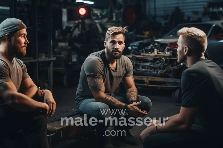 Gay fetish massage in Barcelona for straight friends