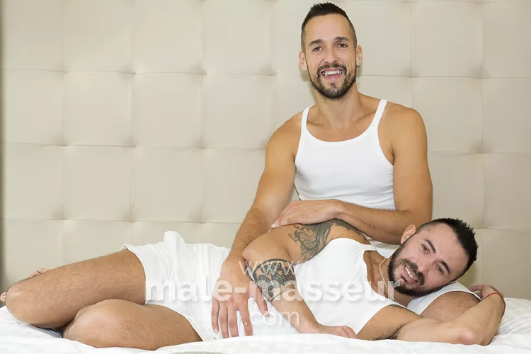Jorge and Benito gay massage