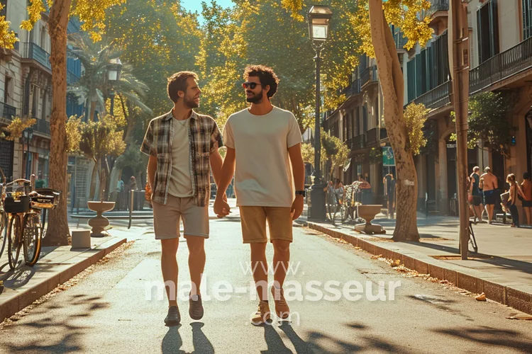 Gay friendly Barcelona Rambla