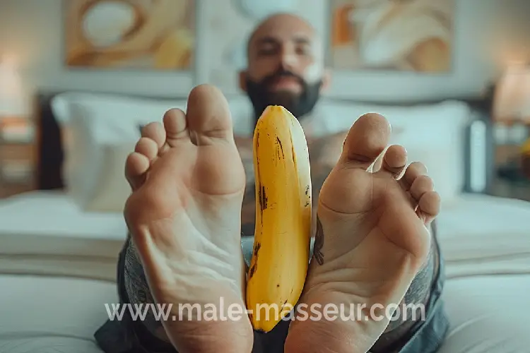 Gay foot job