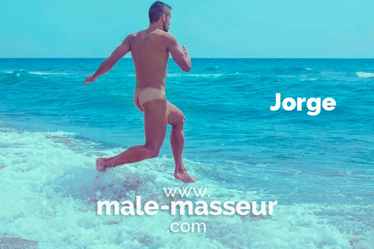Jorge male masseur Barcelona