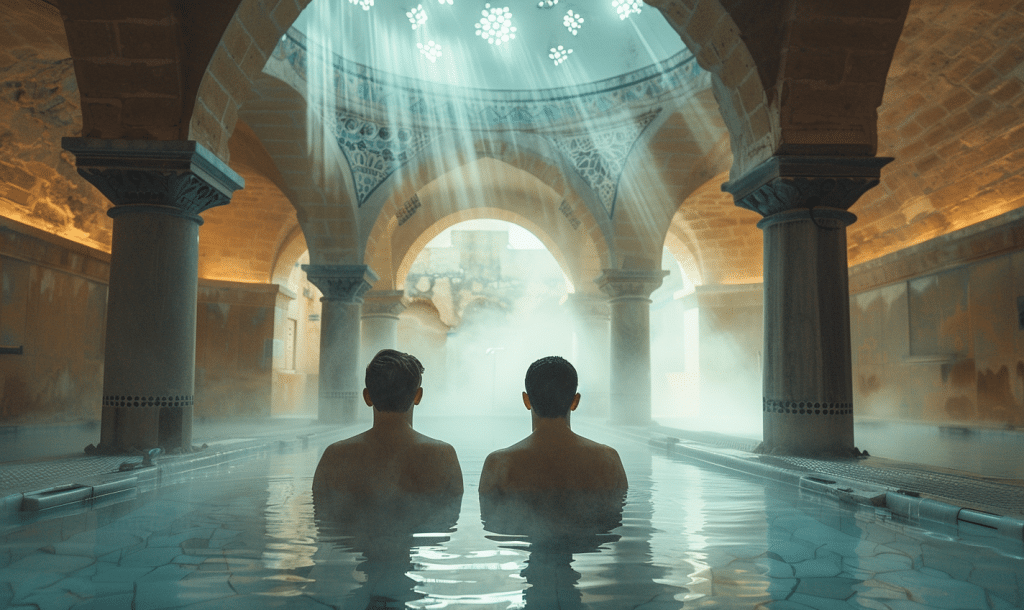 Hammam erotic story bath