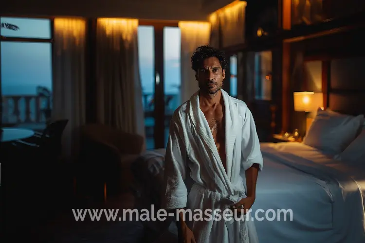 private male massage delivered discreetly to hotel room