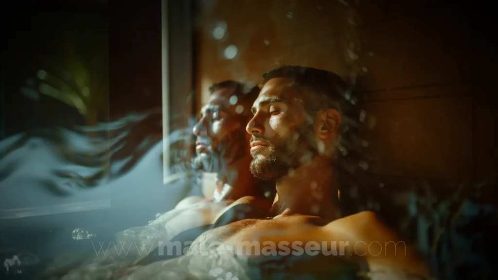 tantric massage room atmosphere for men in Barcelona